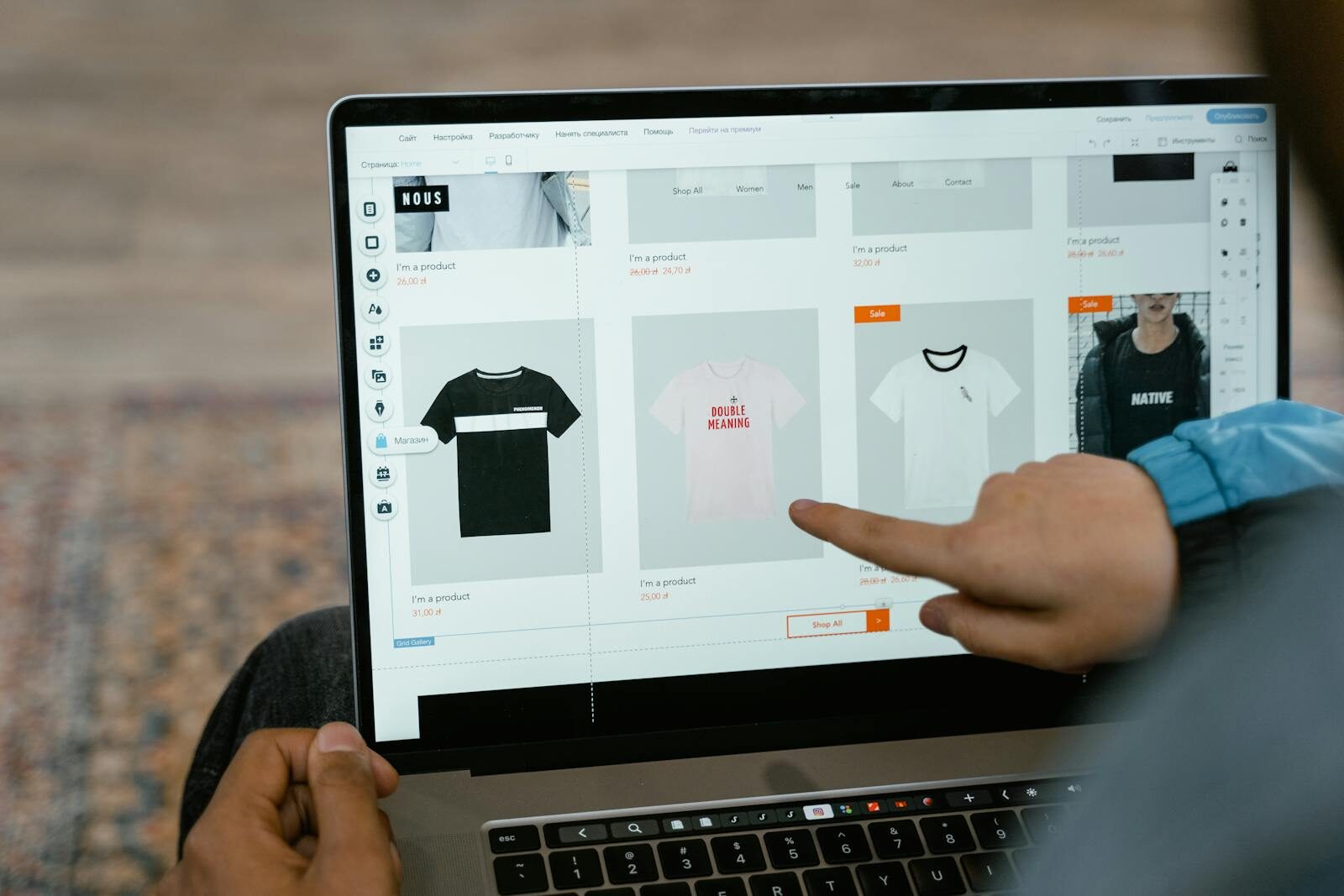 Website development by Jude Panotess
